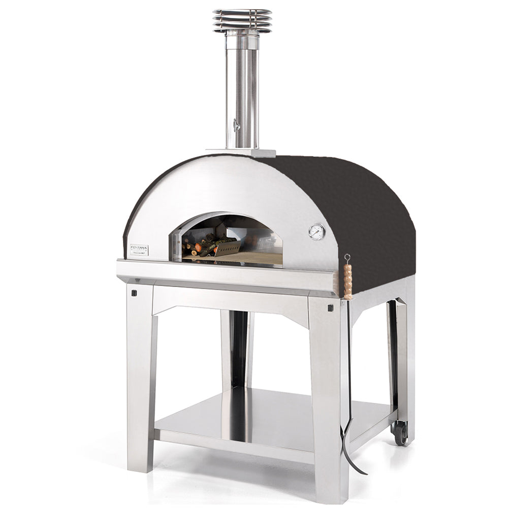 Fontana Marinara Wood Fired Pizza Oven with Trolley