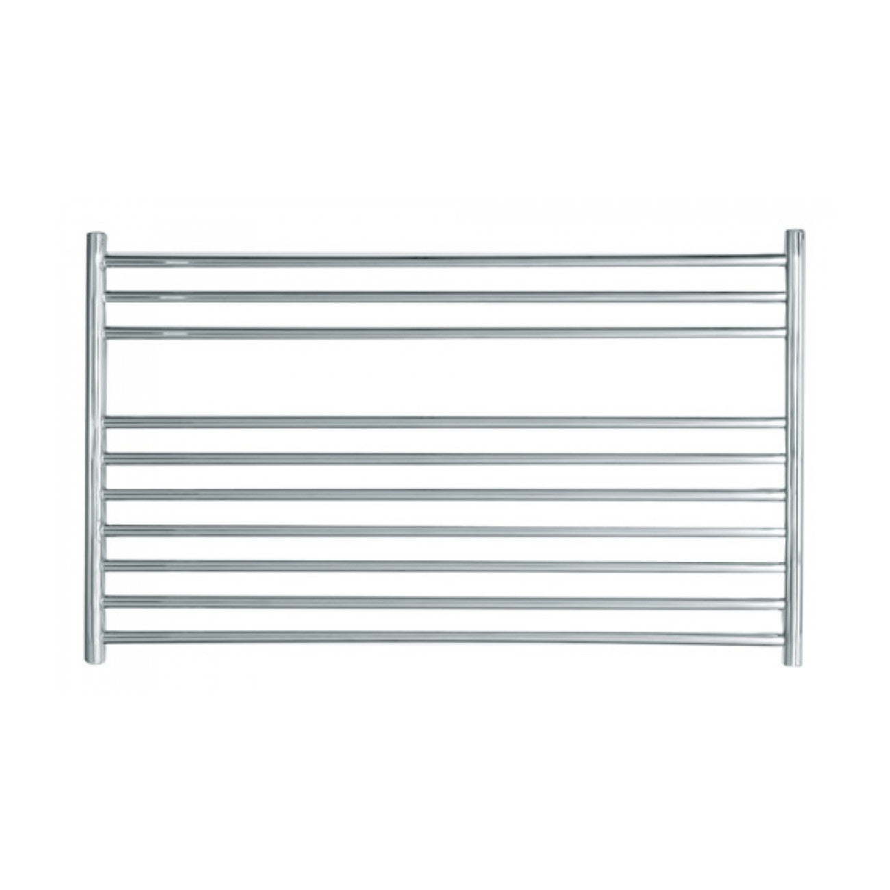 JIS - Newick Heated Towel Rail - Polished Stainless Steel