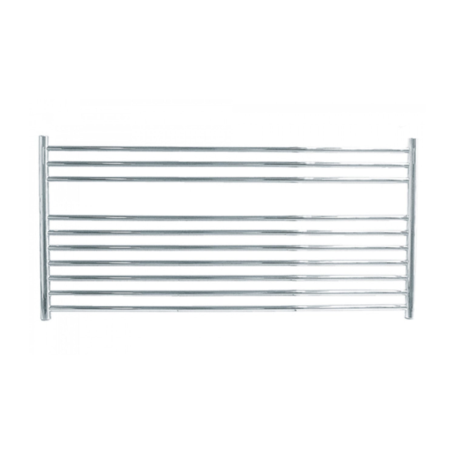 JIS - Newick Heated Towel Rail - Polished Stainless Steel