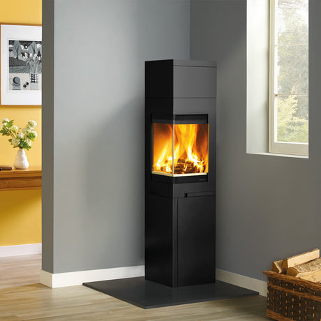 Nordpeis Quadro 3 T Wood Burning Stove - EcoDesign Ready