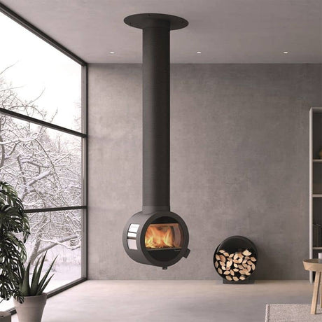 Nordpeis ME Wood Burning Stove - Ceiling Mounted