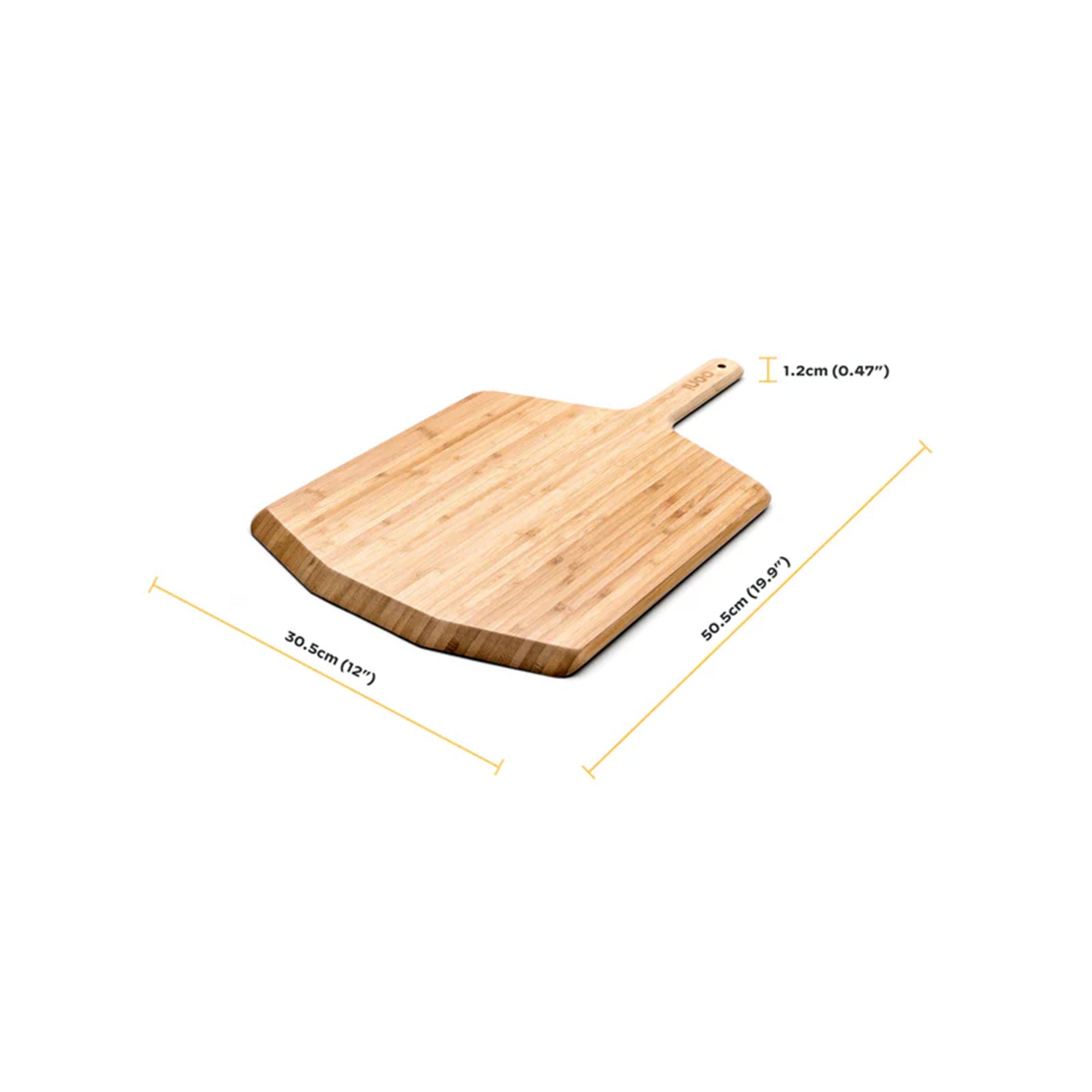 Ooni 12 inch Bamboo Pizza Peel & Serving Board