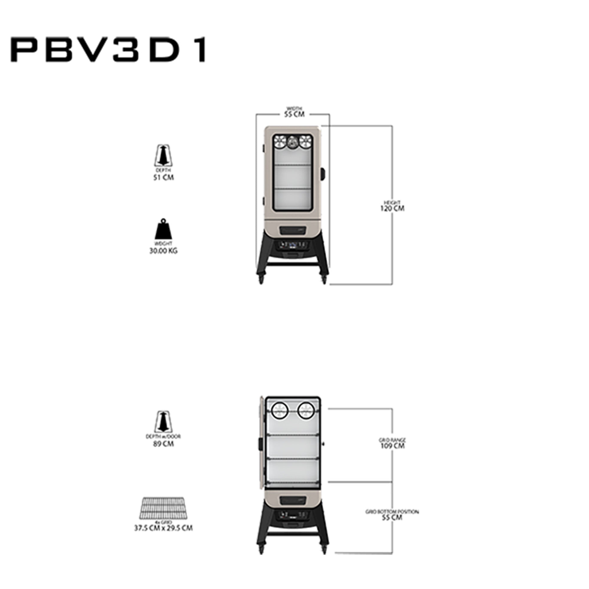 Pit Boss 3-Series Digital Electric Vertical Smoker