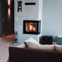 Rais 600 2 Sided Inset Wood Burning Fire