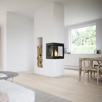 Rais 600 3 Sided Inset Wood Burning Fire