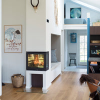 Rais 600 3 Sided Inset Wood Burning Fire