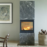 Rais 600 3 Sided Inset Wood Burning Fire