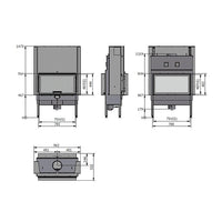 Rais Visio 2:1 Tunnel Burning Stove