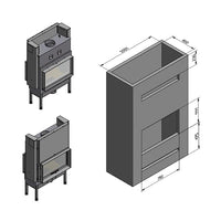 Rais Visio 2:1 Tunnel Burning Stove