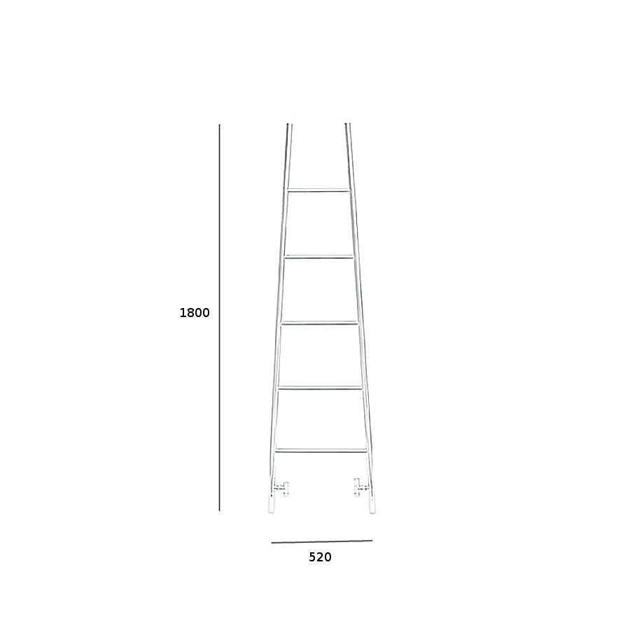 JIS - Rye Tilting Stainless Heated Towel Rail