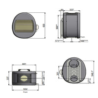 Scan 66-1 Wood Burning Stove