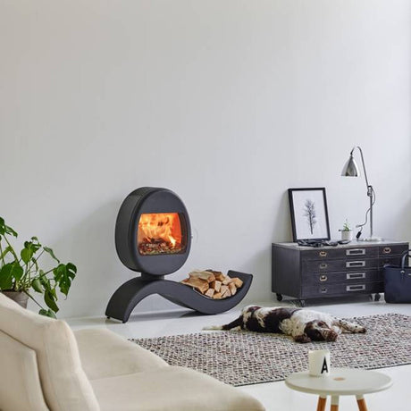 Scan 66-5 Wood Burning Stove With S-Shaped Stand