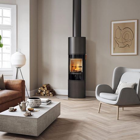 Scan 84-3 Modern Maxi Wood Burning Stove - DEFRA Approved