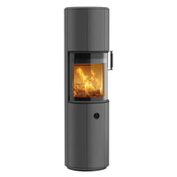 Scan 67 1600mm Black Wood Burning Stove - DEFRA Approved