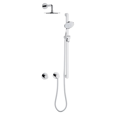 Keuco Showers - IXMO Set 9 Overhead Shower With Hand Shower Set & Round Rosette