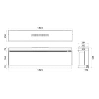 Solus VS180 Electric Inset Fire - Showroom Exclusive