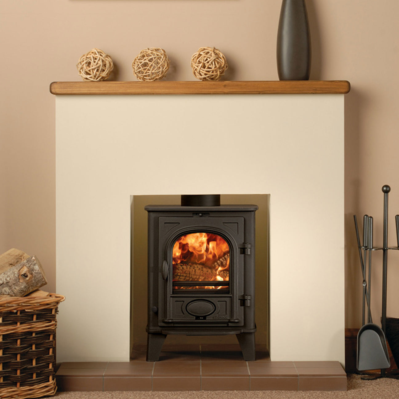 Stovax Stockton 3 Multi Fuel Stove - EcoDesign Ready