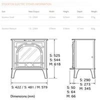 Gazco Stockton2 Medium Electric Stove
