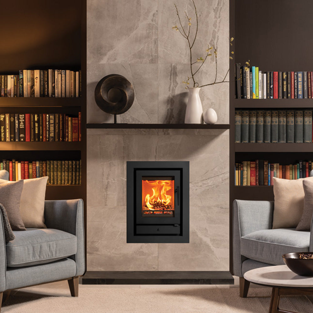 Stovax Riva2 40 Inset Fire - Multi Fuel - Showroom Exclusive