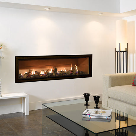 Gazco Gas Fires - Studio 3 Glass Fronted Inset Gas Fire - Balanced Flue
