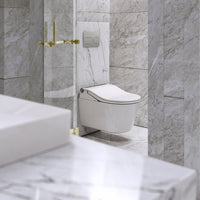 TOTO RW Washlet Smart Shower Toilet with Auto Flush Bundle
