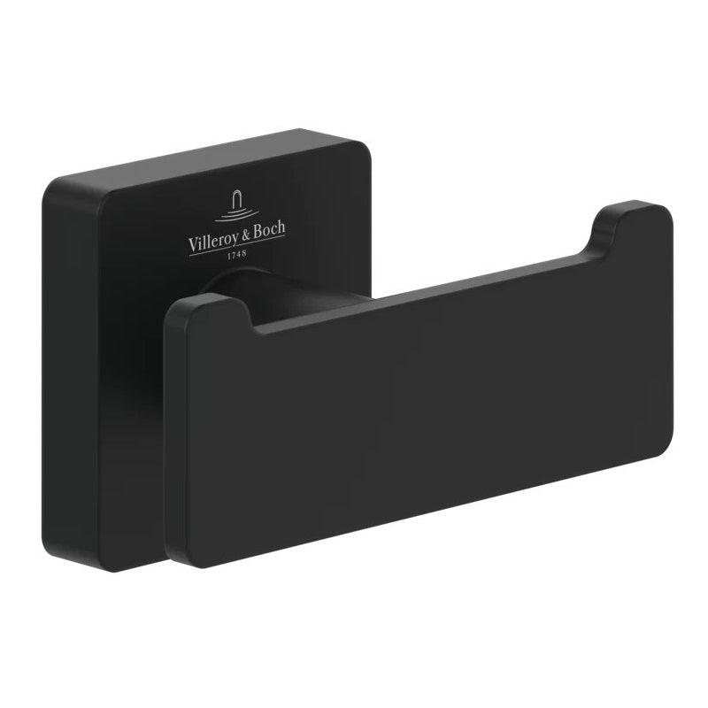 Villeroy & Boch Elements Striking Towel/Robe Hook Double - Available In Various Colours