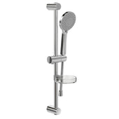 Villeroy & Boch Universal Shower Set Chrome - Includes Riser Rail, Hose & Round Hand Shower