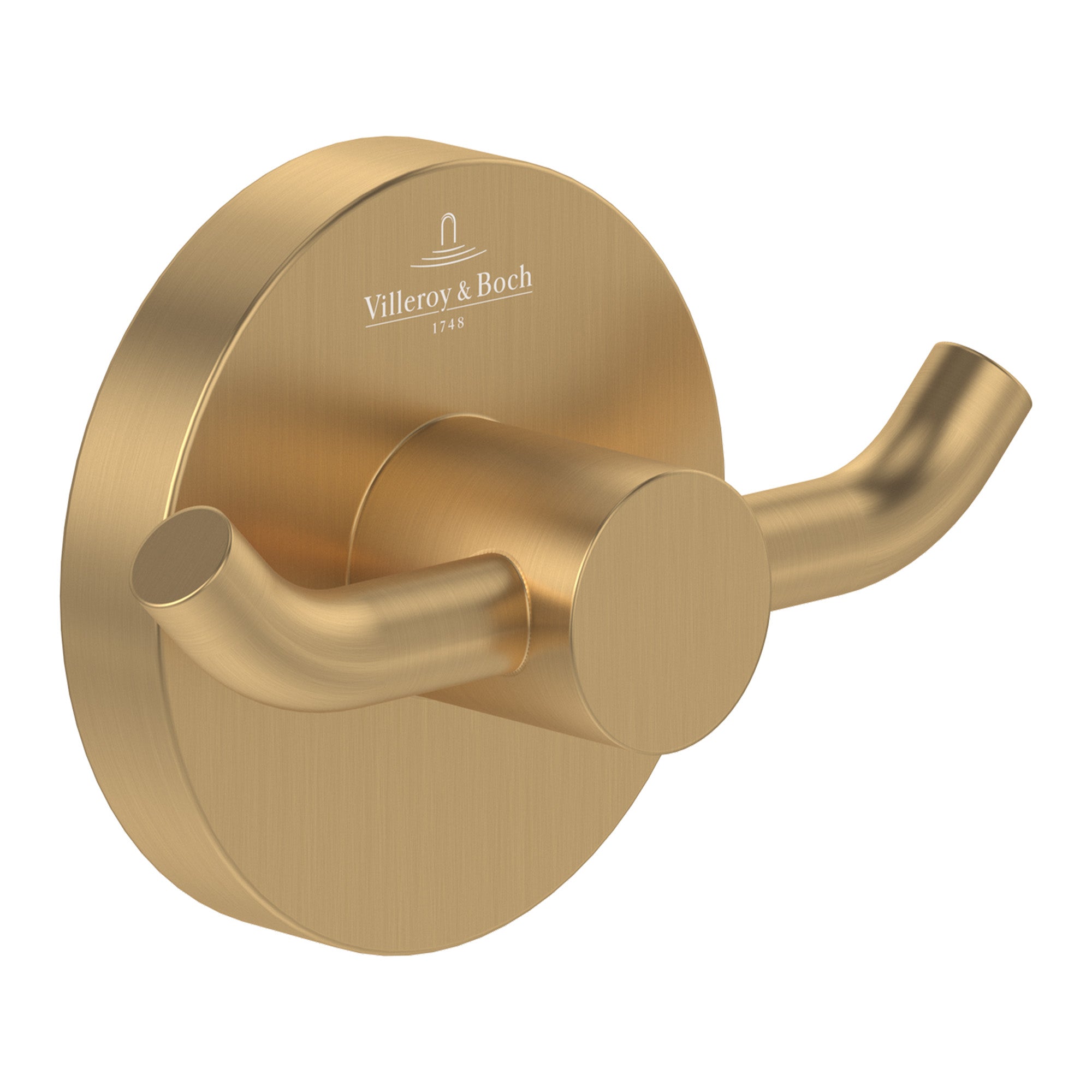 Villeroy & Boch Elements Tender Towel/Robe Hook Double - Available In Various Colours