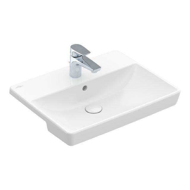 Villeroy & Boch Avento Washbasin Semi-Recessed - 550 x 440 x 145 mm