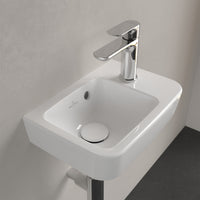 Villeroy & Boch O.novo Handwash Basin Compact with Overflow - Left/Right Tap Hole Options