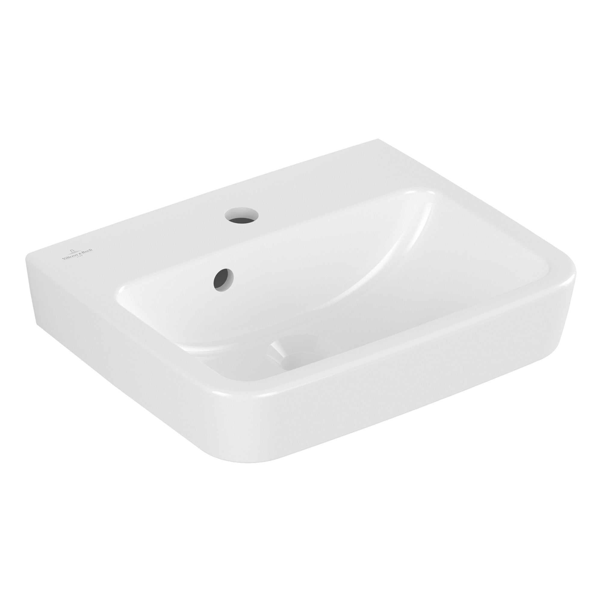 Villeroy & Boch O.novo Handwash Basin with Overflow - 450 x 370 x 160mm