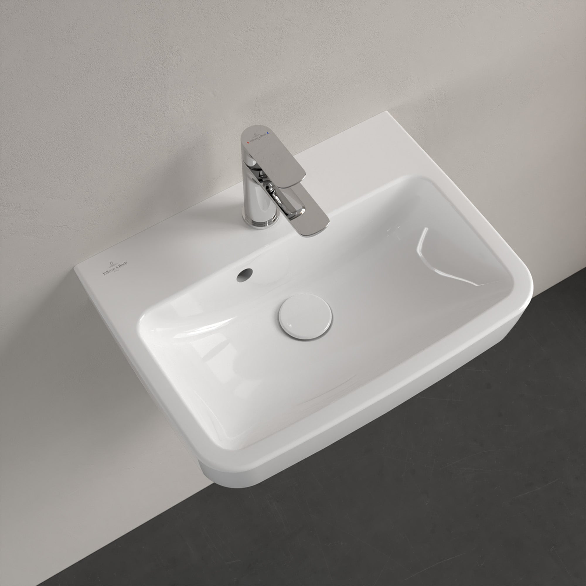 Villeroy & Boch O.novo Handwash Basin with Overflow - 500 x 370 x 160 mm