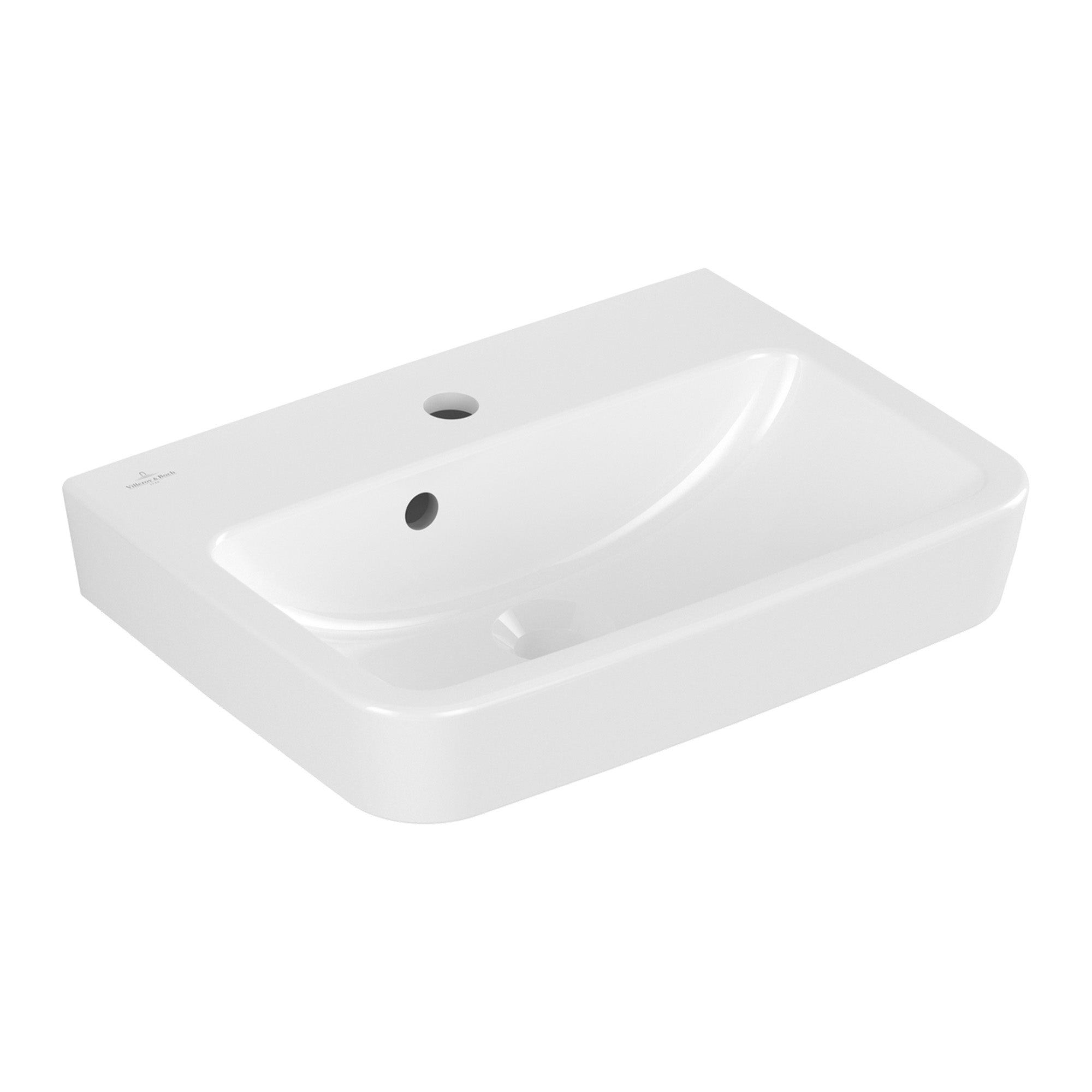 Villeroy & Boch O.novo Handwash Basin with Overflow - 500 x 370 x 160 mm