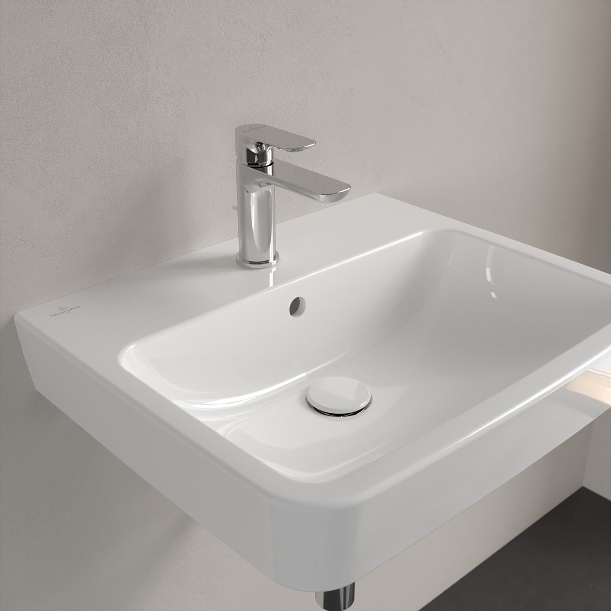 Villeroy & Boch O.novo Handwash Basin with Overflow - 550 x 460 x 175mm
