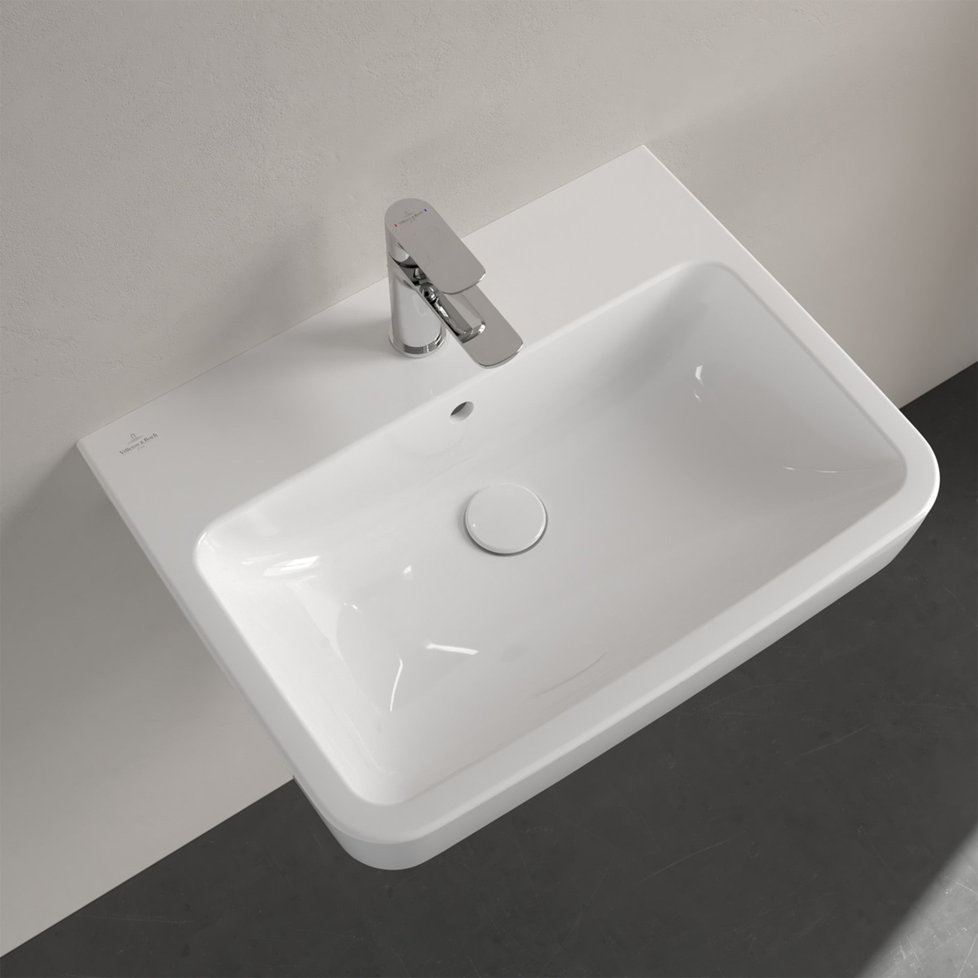 Villeroy & Boch O.novo Handwash Basin with Overflow - 600 x 460 x 175 mm