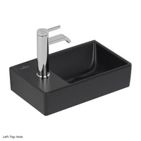 Villeroy & Boch Avento Handwash Basin - 360 x 220 x 110mm - Left/Right Tap Hole Options