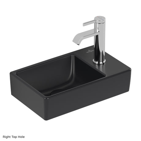 Villeroy & Boch Avento Handwash Basin - 360 x 220 x 110mm - Left/Right Tap Hole Options