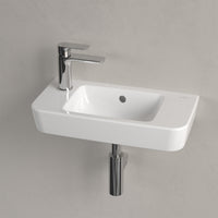 Villeroy & Boch O.novo Handwash Basin Compact with Overflow - Left/Right Tap Hole Options