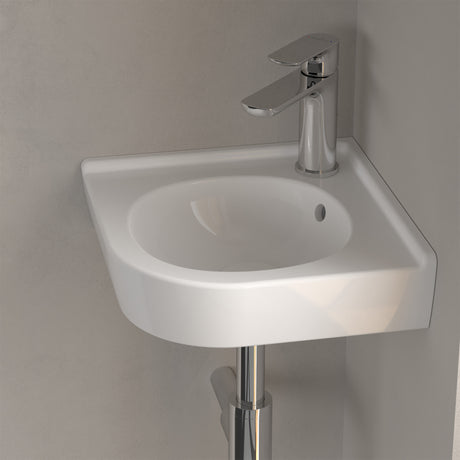 Villeroy & Boch O.novo Corner Handwash Basin - 400 x 320 x 145 mm