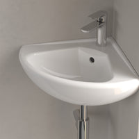 Villeroy & Boch O.novo Corner Handwash Basin Compact - 415 x 415 x 195mm