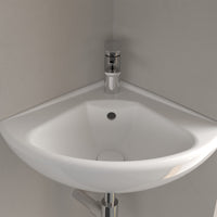 Villeroy & Boch O.novo Corner Handwash Basin Compact - 415 x 415 x 195mm