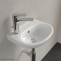 Villeroy & Boch O.novo Handwash Basin - 360 x 275 x 145mm - Left/Right Tap Hole Options