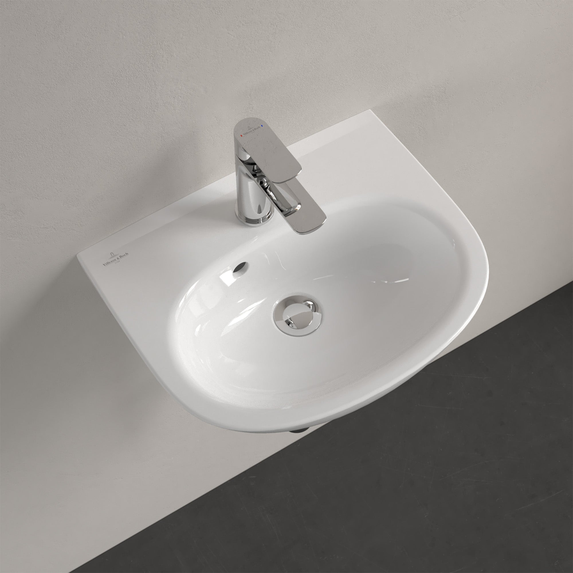 Villeroy & Boch O.novo Handwash Basin with Overflow - 450 x 360 x 160mm