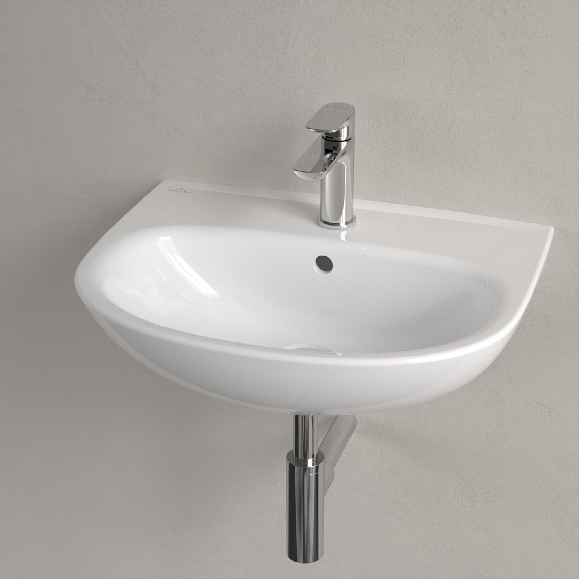 Villeroy & Boch O.novo Handwash Basin with Overflow - 550 x 440 x 180mm