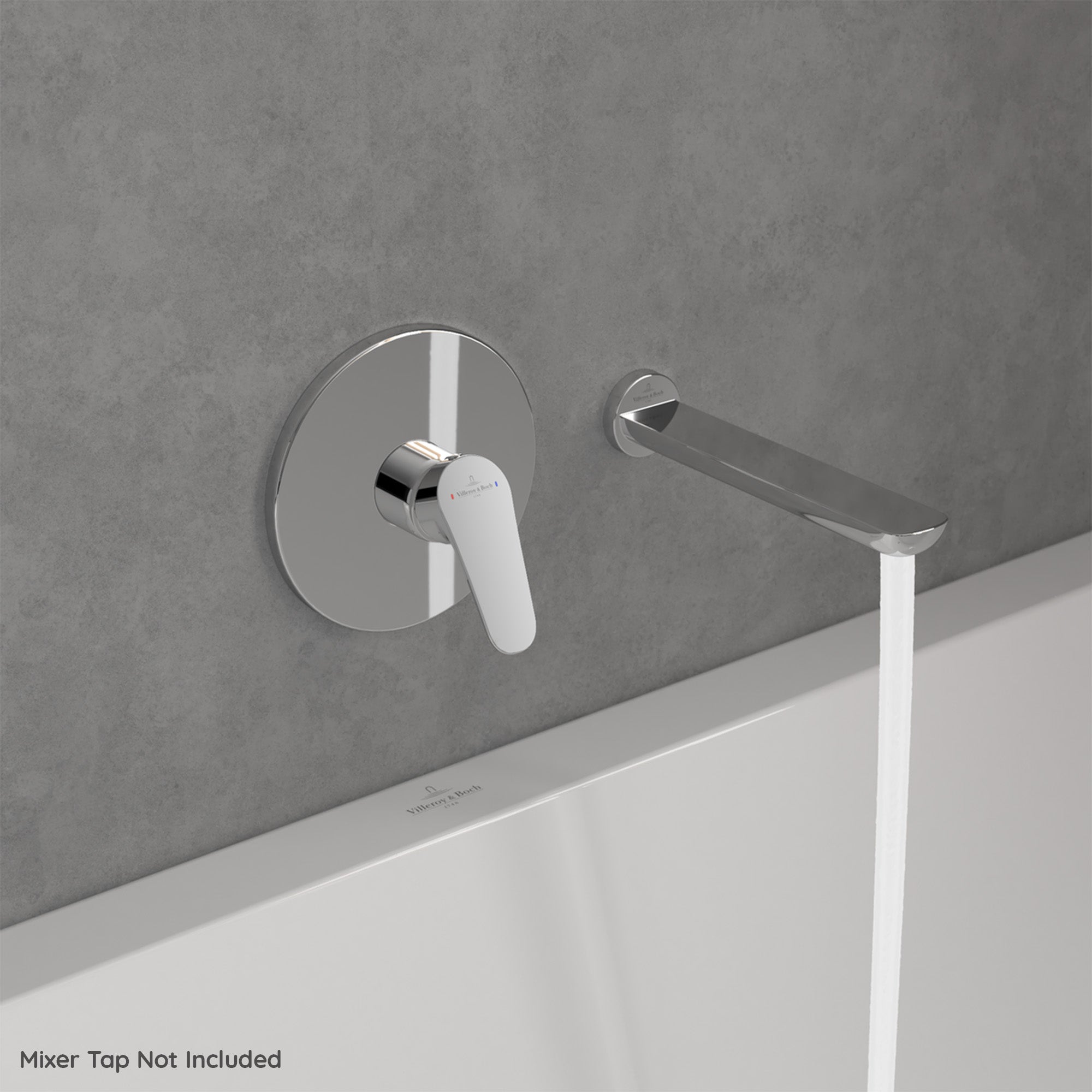 Villeroy & Boch O.novo Bath Spout - Wall Mounted