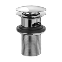 Villeroy & Boch Universal Taps & Fittings Push-to-open Valve for Basin - Chrome