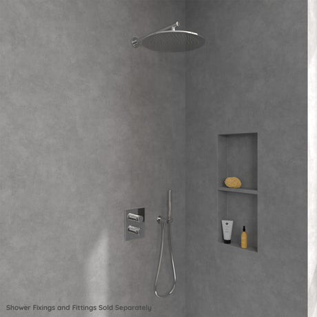 Villeroy & Boch Universal Taps & Fittings Concealed Thermostat with Three-Way Volume Control