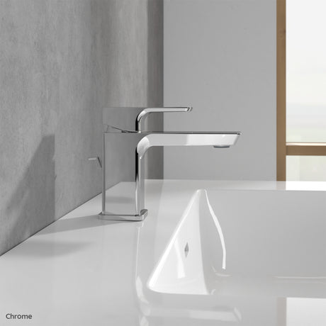 Villeroy & Boch Subway 3.0 Mini Basin Mixer Single Lever - Includes Waste Draw Bar