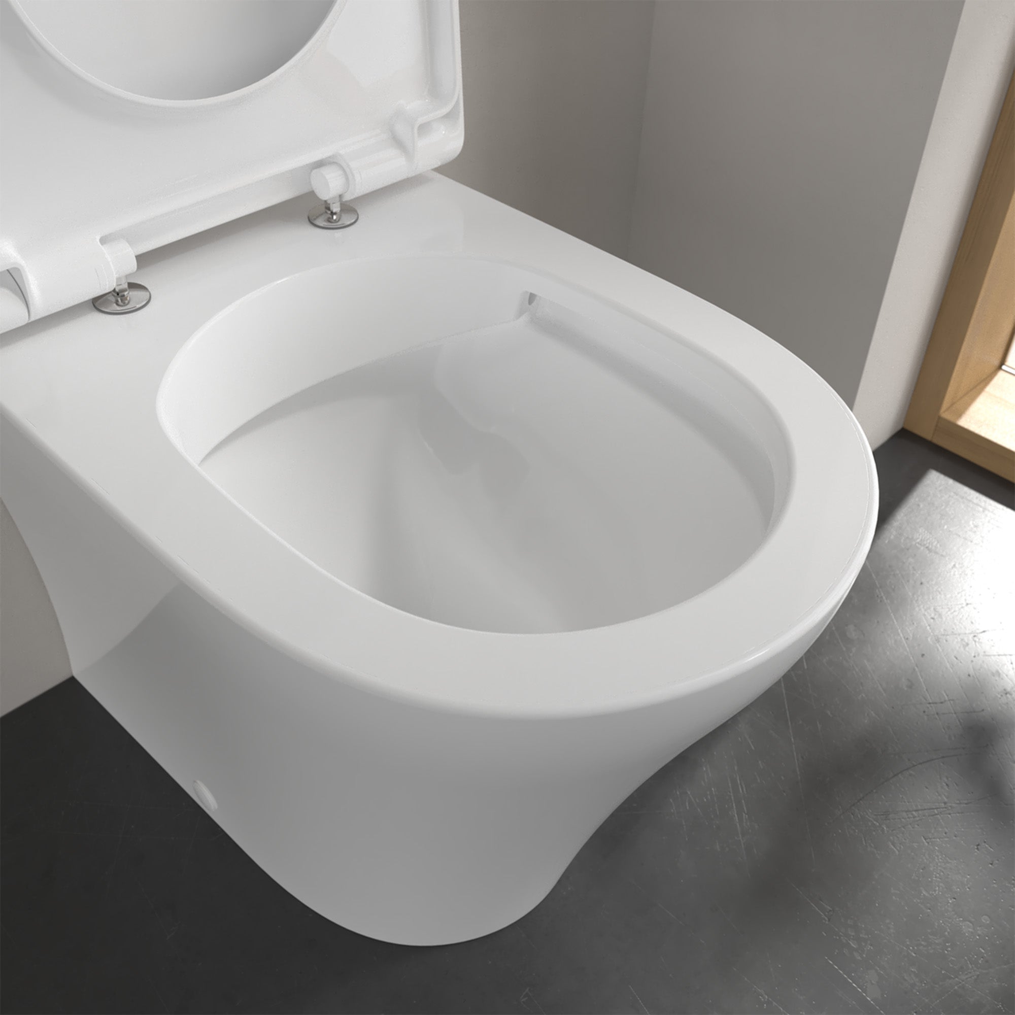 Villeroy & Boch O.novo Washdown Toilet - Floor Standing - White Alpin