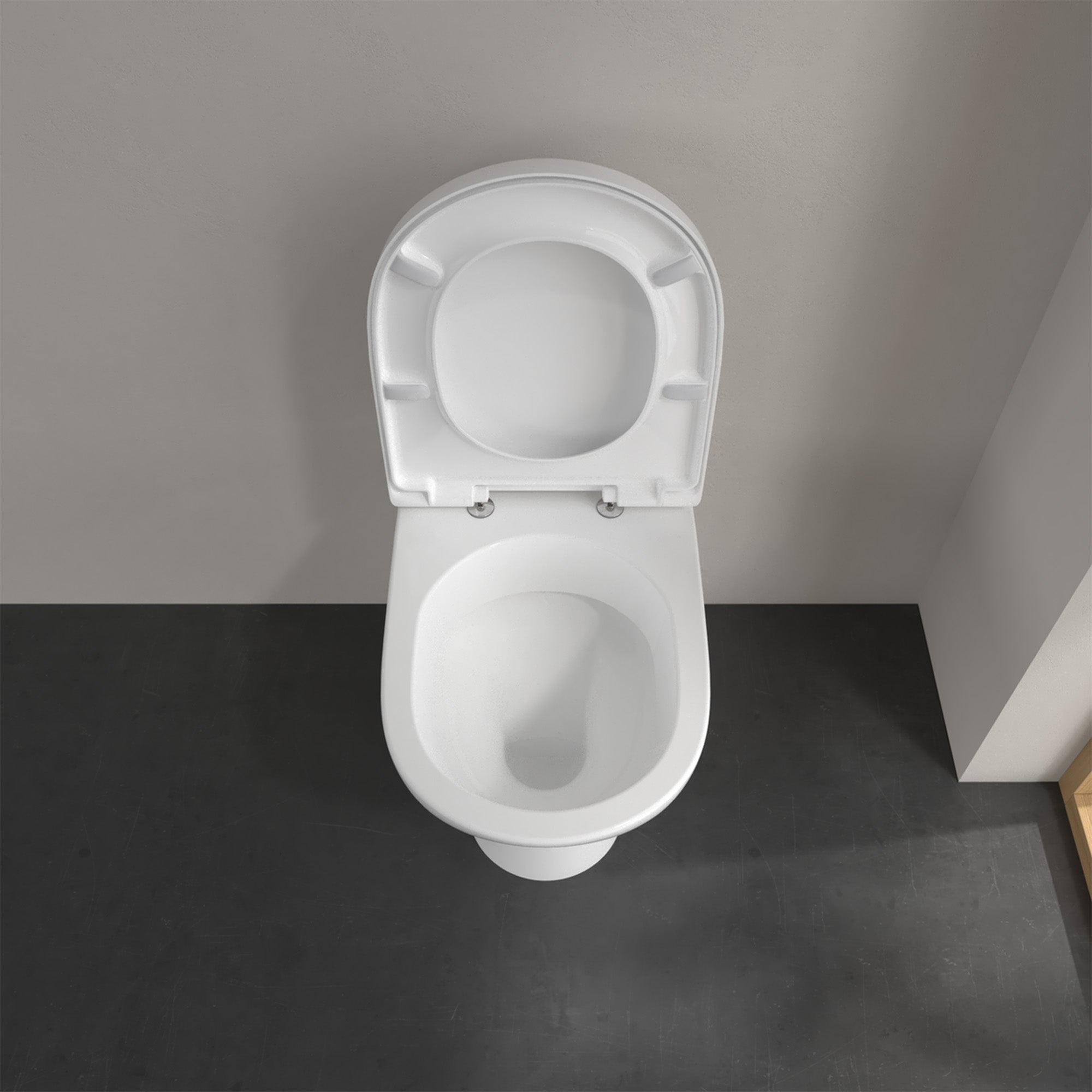 Villeroy & Boch O.novo Washdown Toilet - Floor Standing - White Alpin